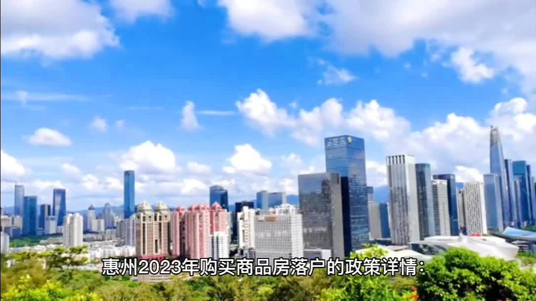 惠州最新購(gòu)房政策解讀與指南
